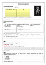 Twilight Zone The Man In The Bottle ESL Worksheet By Fofmu