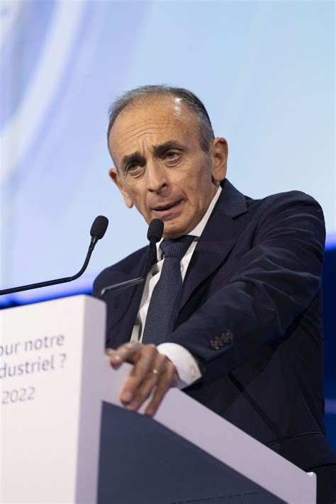 Photo Exclusif Eric Zemmour Prise de parole des candidats à l