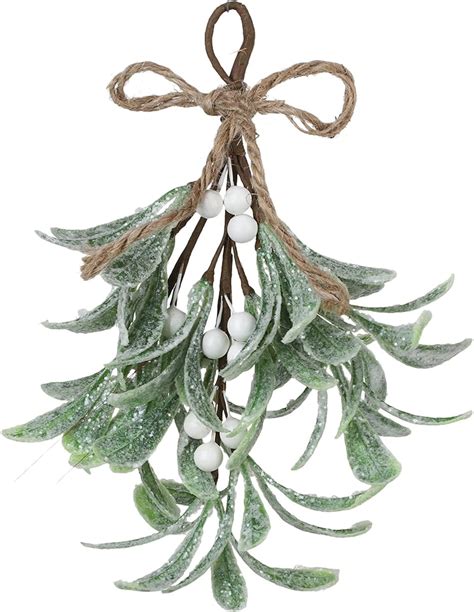 Amazon.com: Christmas Mistletoe Decor, Christmas Artificial Mistletoe ...