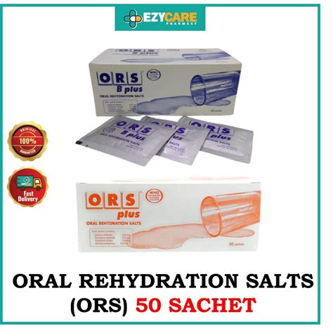 ORAL REHYDRATION SALTS ORS 50 SACHET ORIGINAL ORANGE Shopee