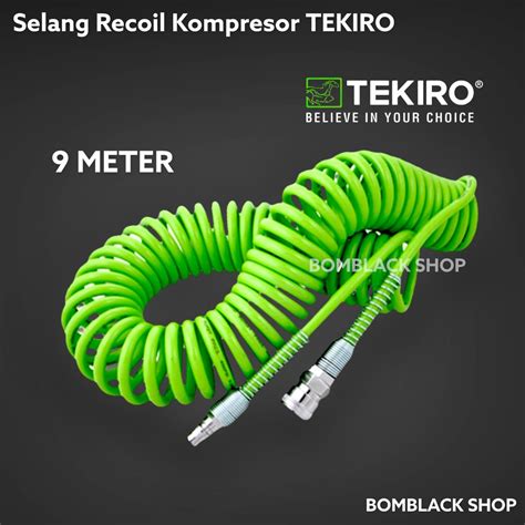 Jual Tekiro Selang Spiral Kompresor Meter Selang Recoil Hose