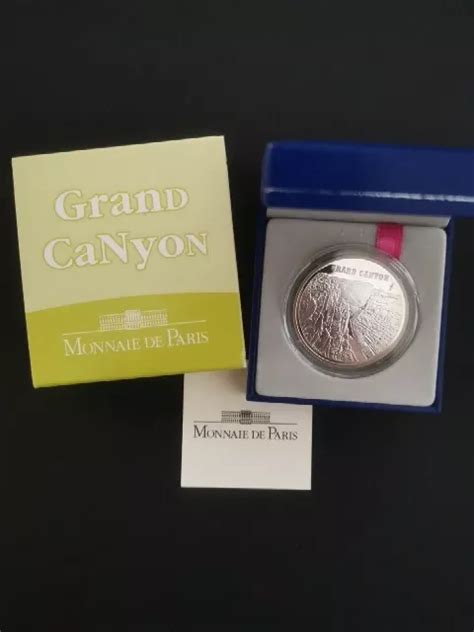 Frankreich Euro Unesco Grand Canyon Silber Pp Nur St Ck