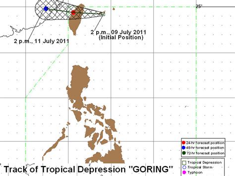 Low Pressure Area Intensifies Into Tropical Depression Inquirer News