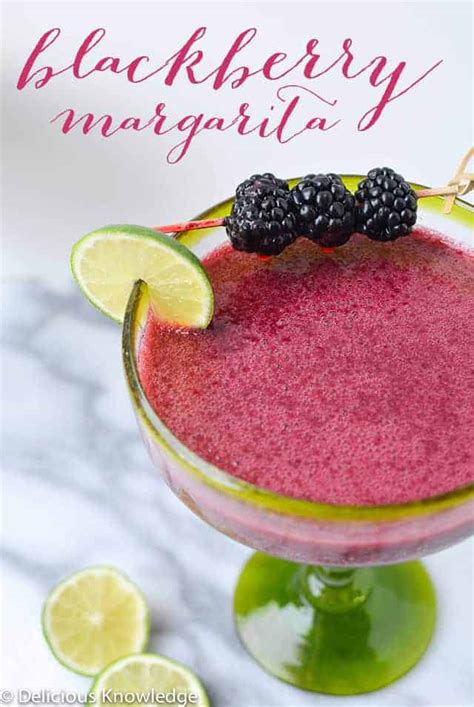 Fresh Blackberry Margaritas Recipe Delish Knowledge