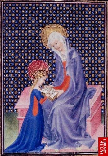 St Anne Teaching The Virgin To Read In 2022 Virgin Mary Virgin Mary