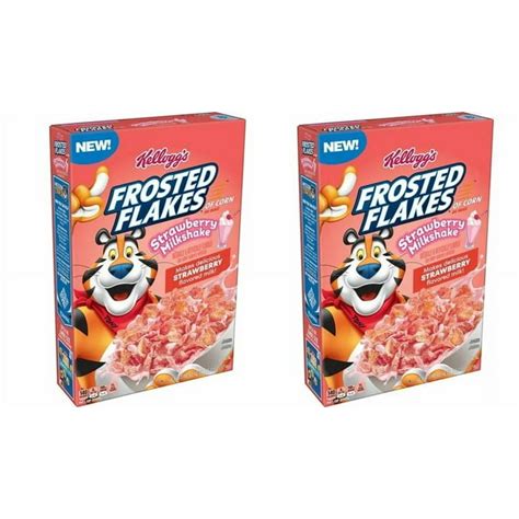 Kelloggs Frosted Flakes Strawberry Milkshake 46 Oz 2 Pk