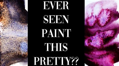 Up Close And Personal With My Granulating Watercolors Part 1 Watercolor