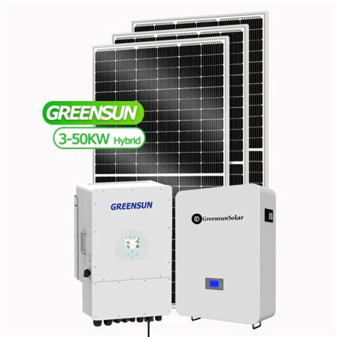 Complete 10kw 20kw On Off Grid Solar System Price 5kw Hybrid Solar