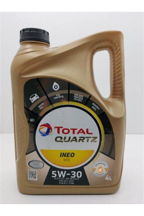 Total Quartz Ineo Htc 5w 30 4 Lt Motor Yağı 2024 Üretim Fiyatı