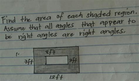 Solved Find The Area Of Each Shaded Region Assume That All Angles