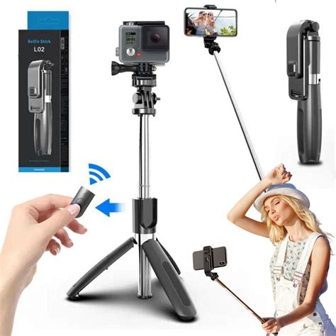 Kijek Do Selfie Stick Tripod Statyw Pilot Bluetooth Zolta Sklep