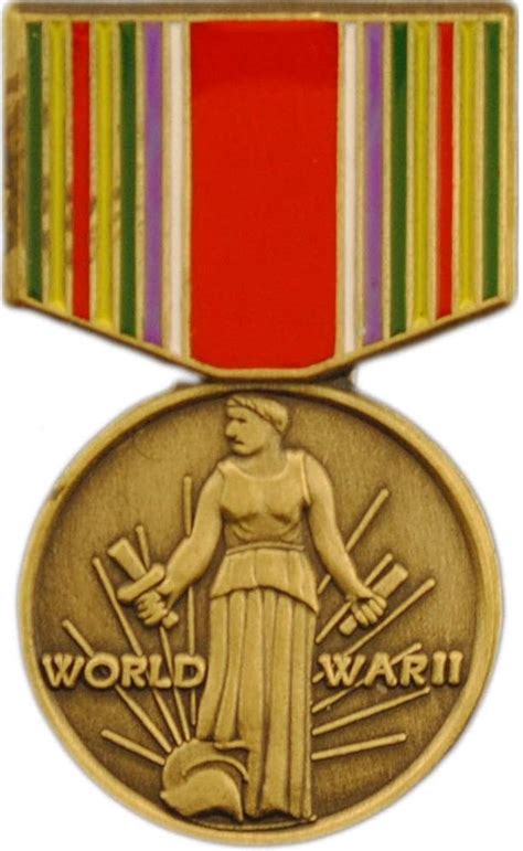 World War Ii Victory Pin Medal Us Veteran Military