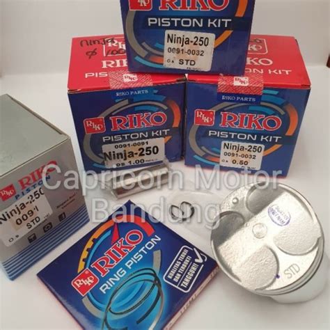 Jual Piston Kit NINJA 250 NINJA250 RIKO SET Oversize STD 50 100 100