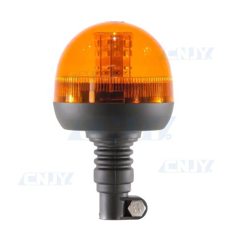 Gyrophare Agricole Led Compact W Orange Sur M T Flexible Ece R