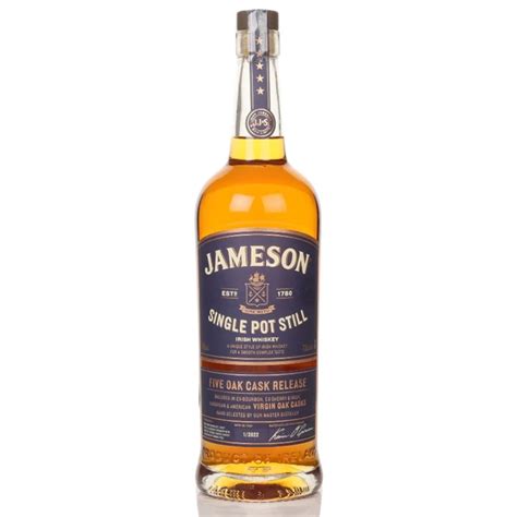 Jameson Single Pot Still Five Oak Cask Release — Whisky Saga