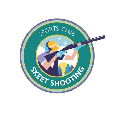 Royalty Free Skeet Shooting Clip Art Vector Images And Illustrations