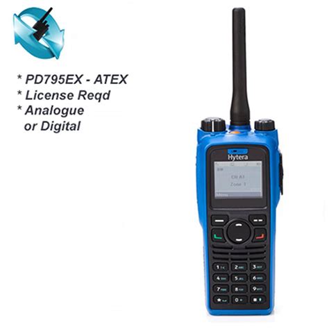 Hytera Pd Series Atex Two Way Radios