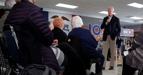 Joe Biden Challenged A Man In Iowa To An Iq Test Or Pushup Contest