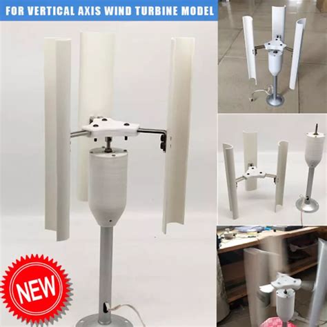 THREE PHASE PERMANENT MAGNET Generator Vertical Axis Wind Turbine Model