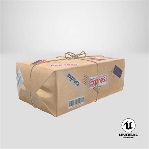 3d Mail Package Packing Turbosquid 1416888
