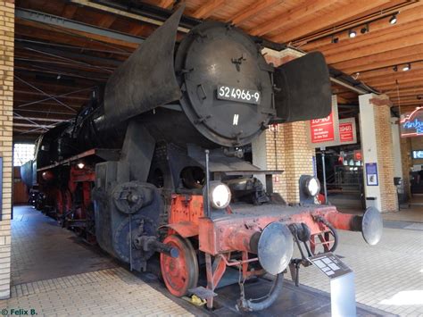 52 4966-9 im Deutschen Technikmuseum Berlin am 23.08.2015 - Bahnbilder.de