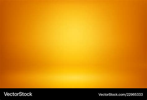 Yellow Studio 3d Room Lightbox Light Background Vector Image