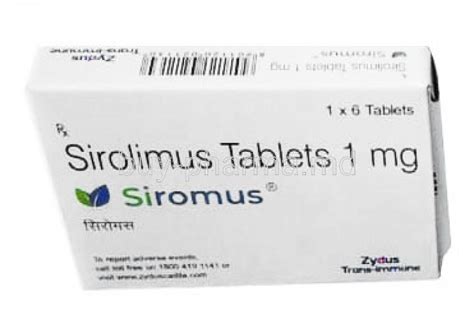 Buy Siromus, Sirolimus Online