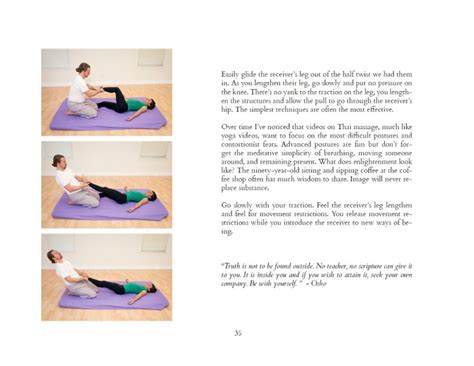 Phase One Thai Massage Workbook Pdf Edition Robert Gardner Wellness