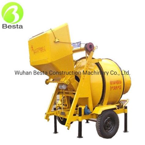 Liter Reversible Drum Electric Concrete Mixer With Towable Wheels