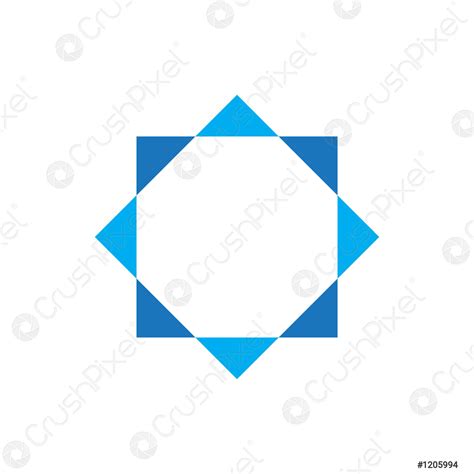 Star david graphic design template vector isolated illustration - stock ...