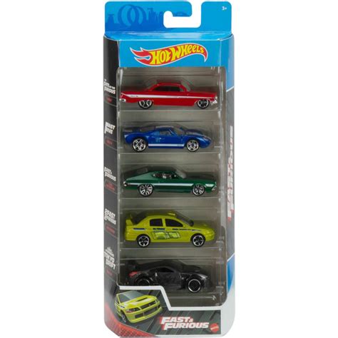 Hot Wheels Cars набор из 5 игрушечных машинок или грузовиков в