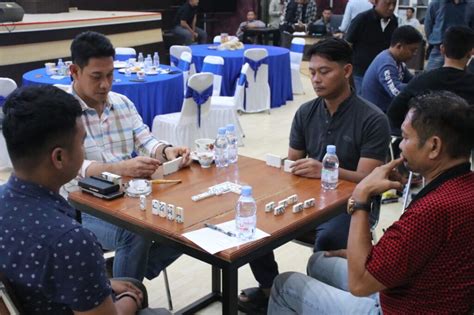 Sambut Hari Bhayangkara Ke Polda Kaltara Gelar Pertandingan Domino