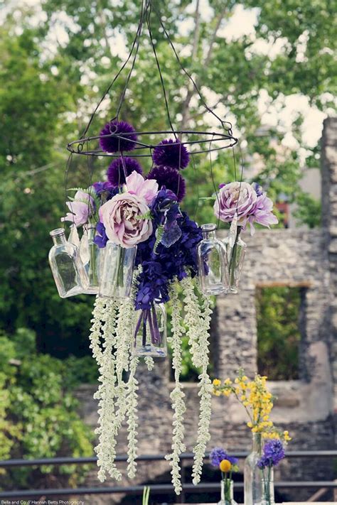 20 Beautiful Wedding Hanging Floral Arrangement Design Ideas Hanging