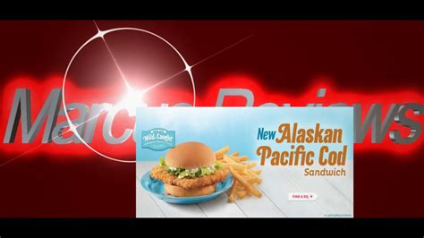 Dairy Queen Alaskan Pacific Cod Fish Sandwich Youtube