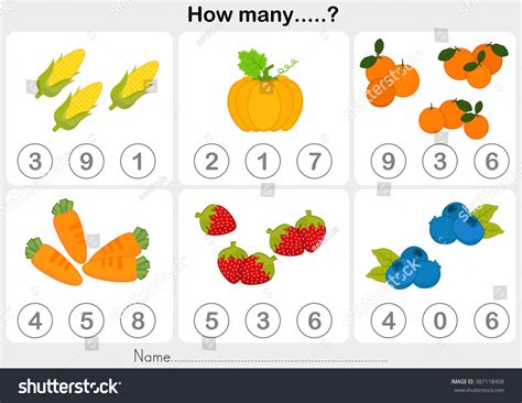 Counting Objects Worksheet Worksheets Worksheets Library