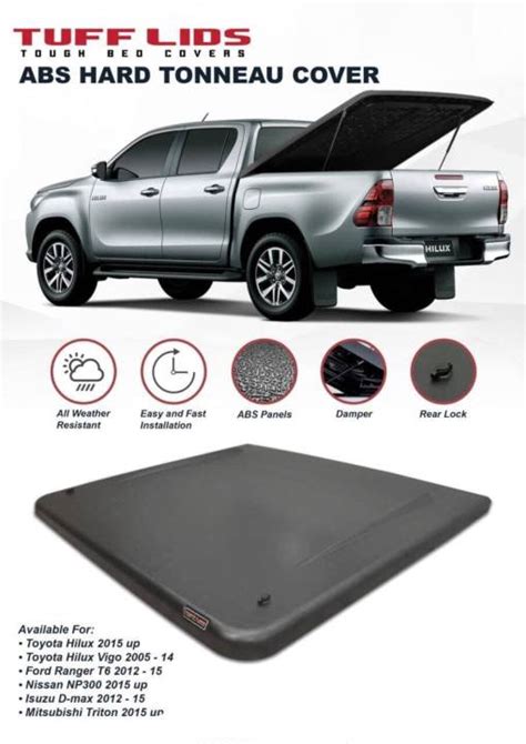 Toyota Hilux 2016 To 2025 Tonneau Cover Bed Cover Pick Up Cover Hilux Accessories Lazada Ph