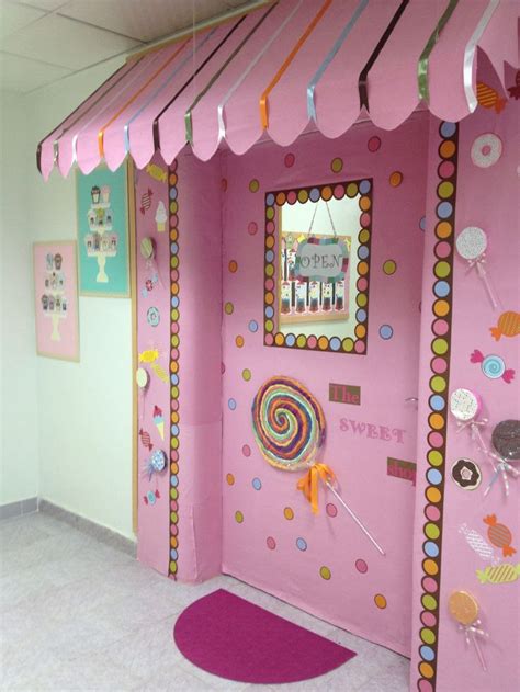 Beautiful Candyland Decorations For Your Daughter Door Decorations