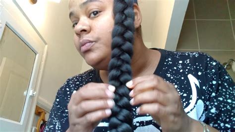 How To Do A Jumbo Braid Ponytail Youtube