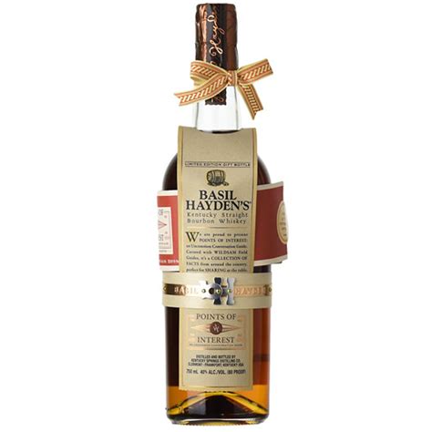 Buy Basil Hayden "Points of Interest" Kentucky Bourbon Whiskey Online