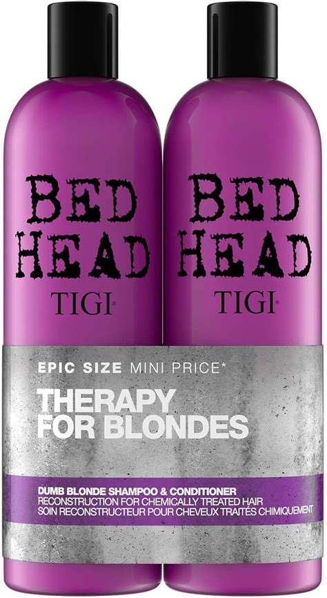 Tigi Bed Head Dumb Blonde Shampoo And Conditioner Set Nourishing