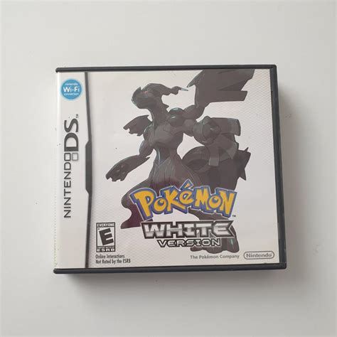 Case And Manuals Only Pokemon White Version Nintendo Ds Genuine No