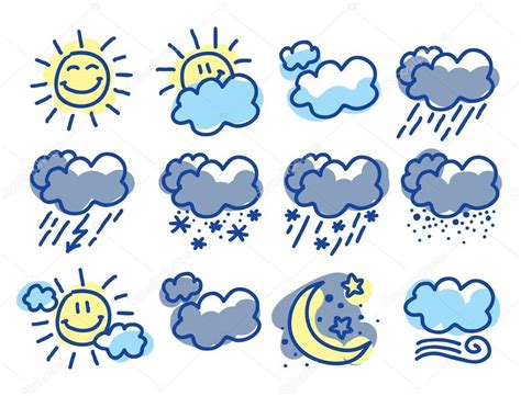 23 Wettersymbole Zum Ausdrucken Kostenlos Malvorlagenaute