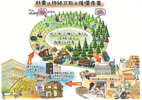 マンガやクイズで山や林業について学ぼう農林水産省