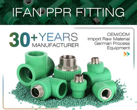 Ifan Customization Ppr Pipe And Fitting Green White Grey Uncovered Pipe