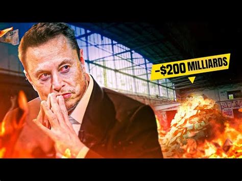 La Chute D Elon Musk Comment A T Il Perdu Plus De 200 Milliards De