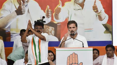 Rahul Gandhi Campaigns In Mandya Describes Electoral Bonds As Worlds