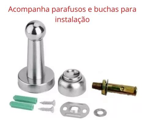 Prendedor Trava Porta Magnético Ímã Inox Reforçado Forte MercadoLivre