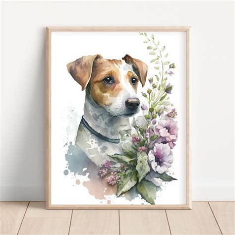 Jack Russell Art Etsy