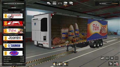 Pack De Reboques Brasileiros Lp Mods Euro Truck Youtube