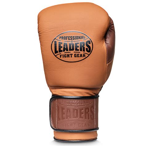 Перчатки боксерские LEADERS HARITAGE коричневые